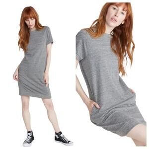 Marine Layer Gray Short Sleeve T-shirt Dress size Medium